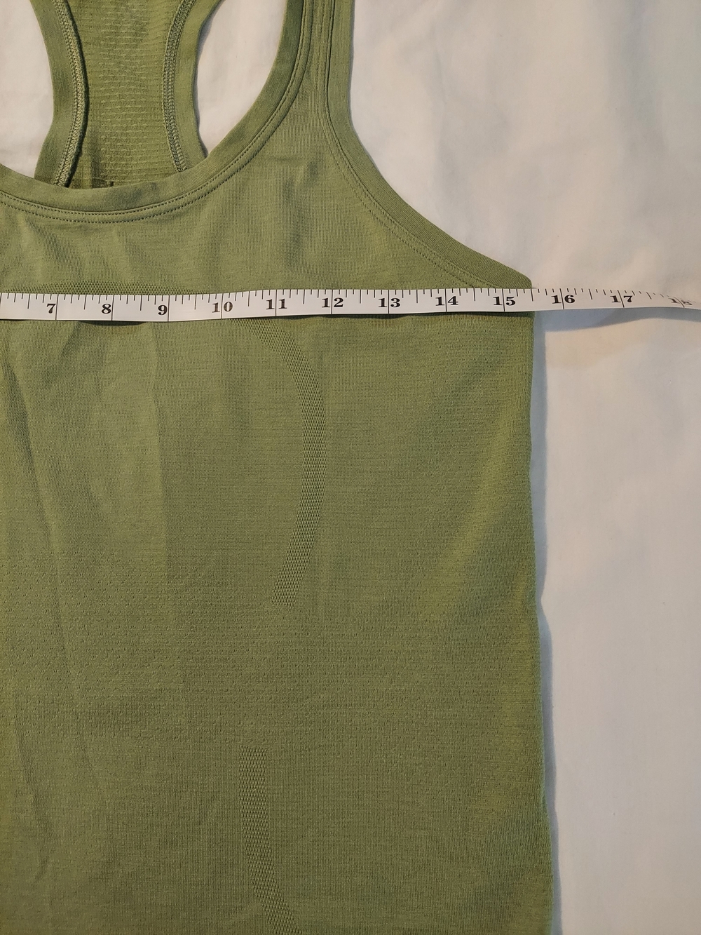 Lululemon Green Swiftly Tech Sleeveless Athletic Running Workout Tank - 6 - Picture 4 of 6